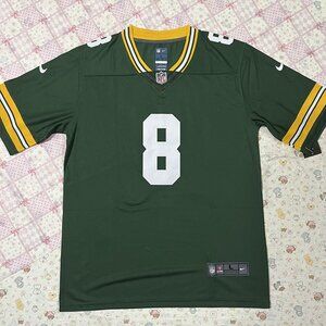 Green Bay Packers #8 Josh Jacobs Green Jersey Size L